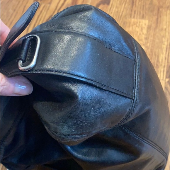 Coach Black Leather Hobo Bag - Picture 7 of 11